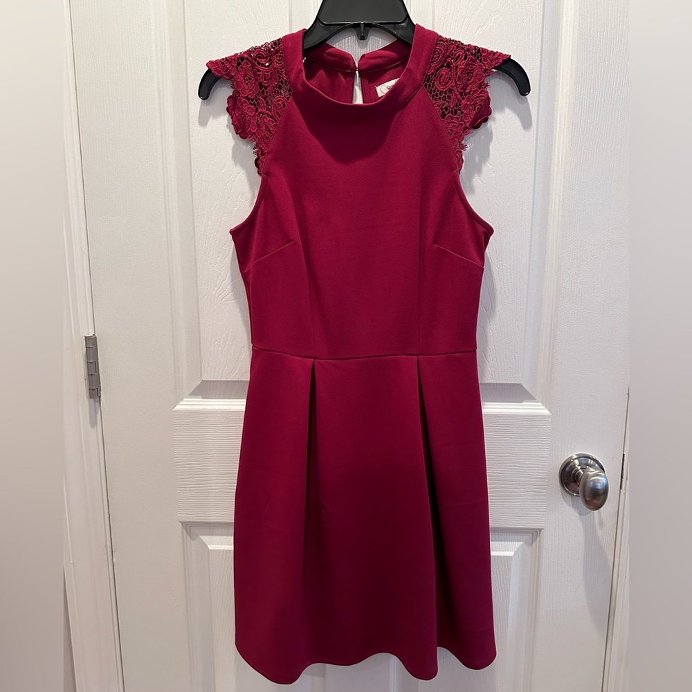 Macy's Holiday Babydoll Dress